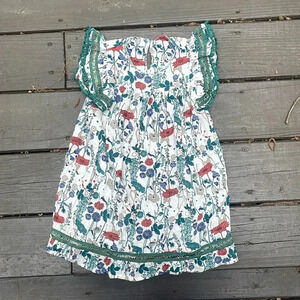 Zanie Kids ruffled floral dress size 4-5